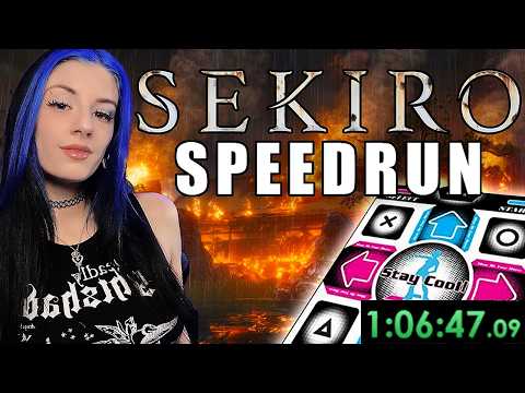 WORLD'S FIRST Sekiro Speedrun on a DANCE PAD (1:06:47 Current Record)