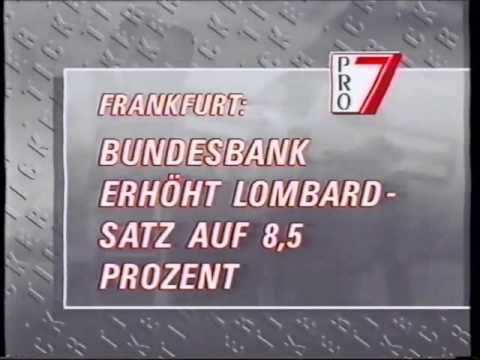 EINE AUSGABE PRO7 - TICKER mit NICOLA SENGELMANN (01.11.1990)