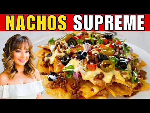 Beef Nachos Supreme | Best Homemade Nachos Recipe