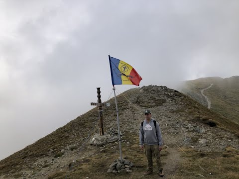 Hiking to the Omu Peak Bucegi Romania