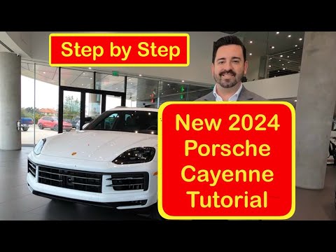 2024 Porsche Cayenne Tutorial #cayenne #porsche #setup #tutorial