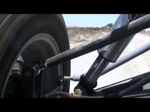Badland ST3 modified front suspension with fox air shocks testing