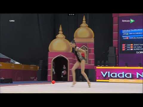NIKOLCHENKO Vlada Ball  Qualification World Championships Baku 2019