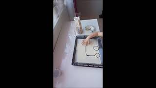 Domácí školička - KRESLENÍ DO MOUKY