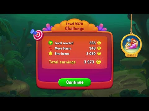 @Fishdom Win Strikes Level 9366 - Special Level 9370 Challenge