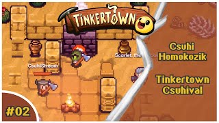 [Eng/Hun] Tinkertown Csuhival - Pixelharcosok Klubbja || @terattlon | 23SEP | #0377 | !s !ss