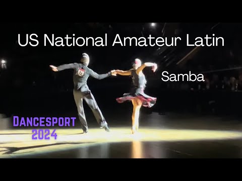 Oleg Zugan & Michelle Itkin I Samba I US National Amateur Latin Dancesport Championships 2024