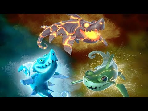Hungry Shark Evolution - Sharkeleon vs Sharkeleon