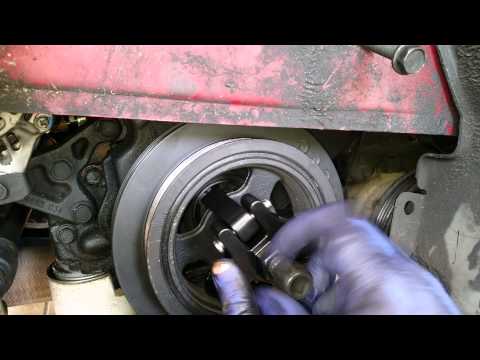 420a harmonic balancer removal
