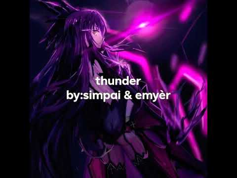 thunder - nightcore
