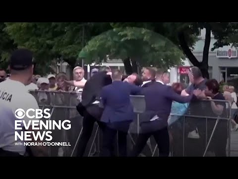 斯洛伐克總理羅伯特-菲佐遭未遂暗殺 (Slovak Prime Minister Robert Fico shot in assassination attempt)