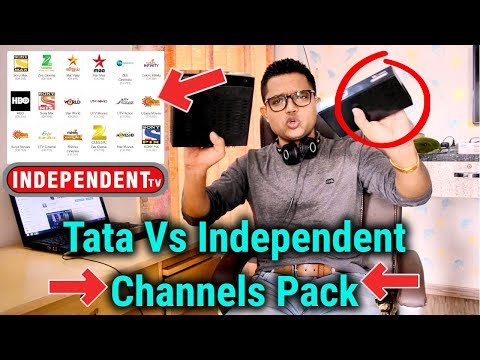 Independent TV Exclusive | Independent TV Vs Tata Sky Complete Channels Pack Detailed Comparison Video