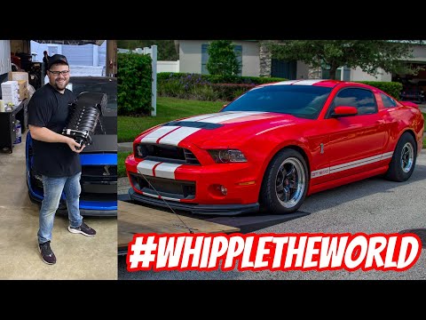My new MASSIVE Supercharger Whipple 3.8L Supercharger for my Built GT500