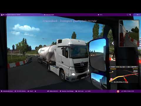 Ets2 - #9  Promods 2.46 (Solo) - Trajets :  Zurich - Lyon - Amsterdam - Lyon
