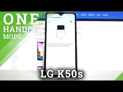 How to Enable One Handed Mode in LG K50S – Resize Display
