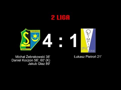 Siarka Tarnobrzeg 4-1 Olimpia Elbląg