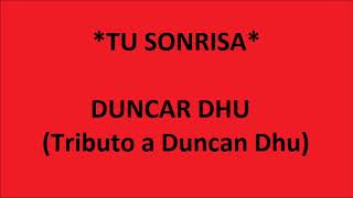 Tu sonrisa (Duncan Dhu) cover