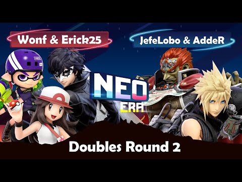 Wonf & Erick25 vs Jefe Lobo & AddeR - Doubles | Neo Era
