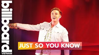 Jesse McCartney - Just So You Know | The Resolution Tour 2019| Billboard Việt Nam