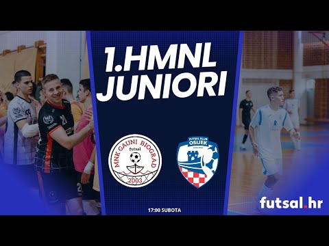 1.HMNL Juniori IV. kolo | Gauni - Osijek |