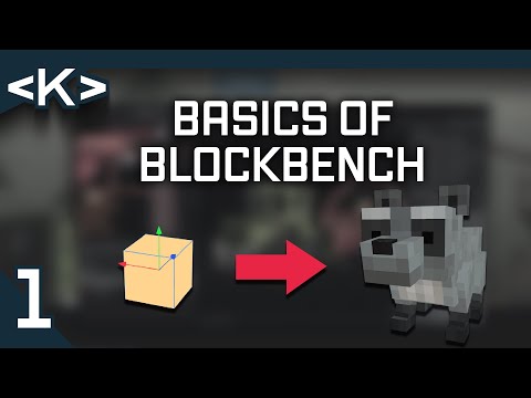 BASICS OF BLOCKBENCH | BLOCKBENCH #1 | Modding By Kaupenjoe