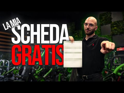 La Scheda di Allenamento Perfetta (ti REGALO la mia)