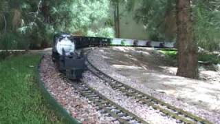 World's Longest G Scale Train with (1) locomotive!