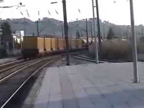 Coimbra-B e Souselas - Comboios de Mercadorias e Passageiros - 26 Fev 2009