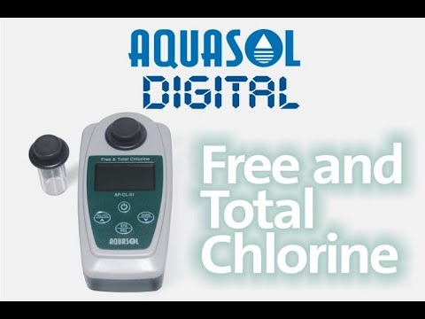Portable chlorine meter