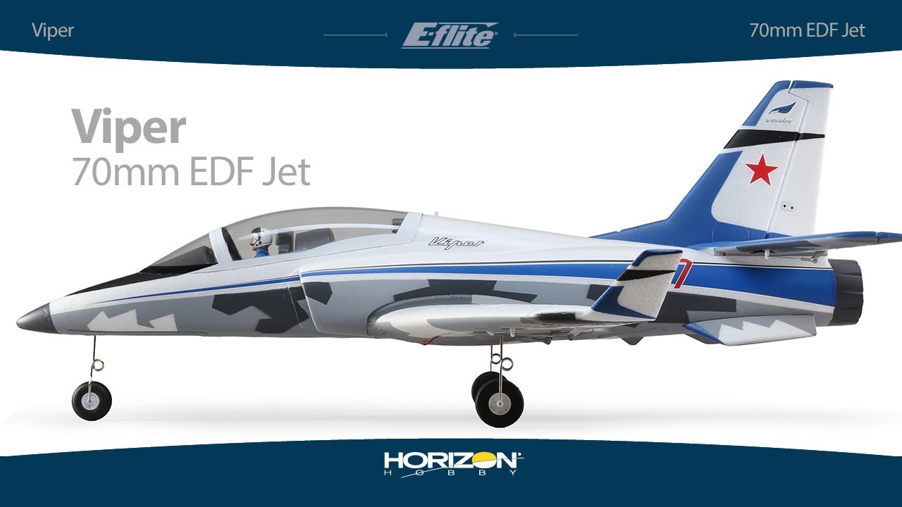 E-flite Viper 70mm EDF SAFE Select 1.1m BNF Basic