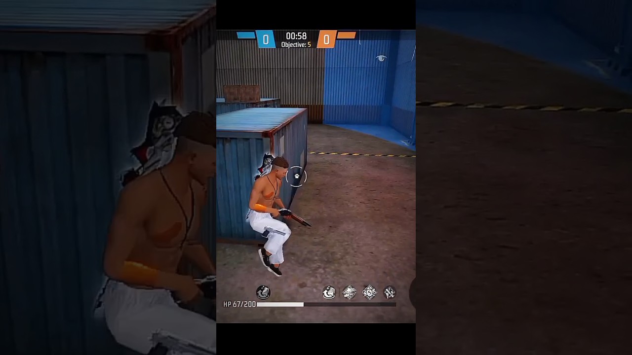 My hack 🍷// Conga conga // #shorts #freefireshorts #ytshorts