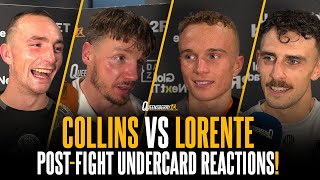 ALL Post Fight Reactions from the Nathaniel Collins vs Cristobal Lorente Undercard 🥊