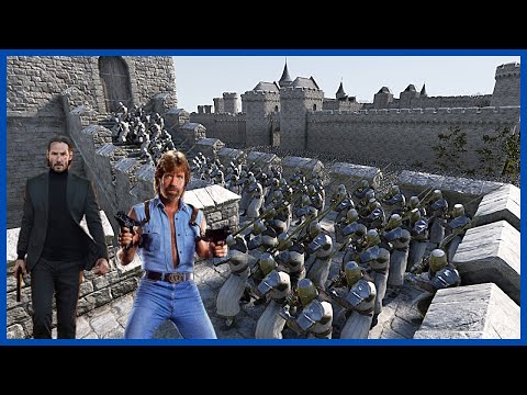 Gods Units come to rescue medieval army against Orcs invasion - Ultimate Epic Battle Simulator 2