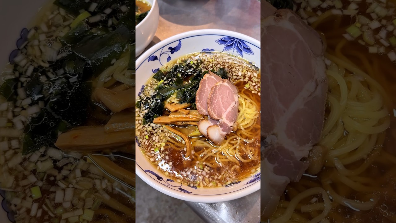 中国料理店のあっさり醤油ラーメン！出汁が効いた軽やかな一杯【エムズスタイル】