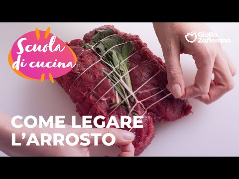 COME LEGARE L'ARROSTO: a SCUOLA di CUCINA con GZ🤓🤤