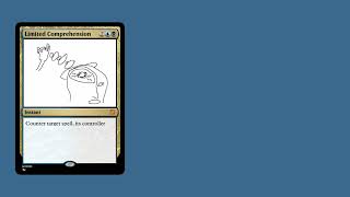 Turning a philosophical concept into a Magic card