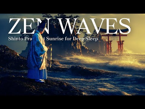 Zen Sunrise Prayer at the Torii Gate | Spiritual Japanese Shinto Ritual for Deep Sleep & Inner Peace