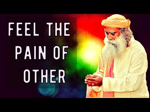 Sadhguru -  Not being sensitive is the most terrible crime.