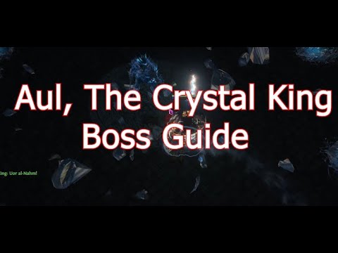 Path of Exile - Aul the Crystal King Delve Boss Guide - PoE 3.27