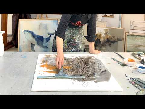 When it shifts, it isn’t wrong – a moment in the painting process