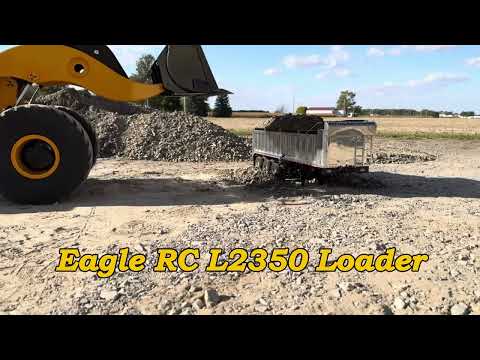 The Largest Hydraulic Model In World-LeTourneau 1/14 L2350 Wheel Loader!