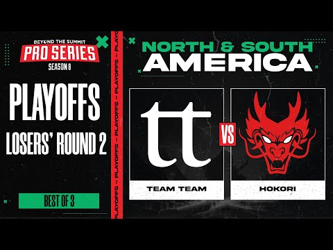 Team Team vs Hokori Game 2 - BTS Pro Series 8 AM: Playoffs w/ Kmart & ET