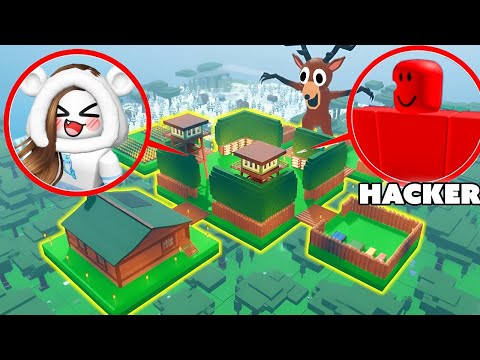 Ho costruito una base con un hacker in aria su 99 notti ROBLOX!