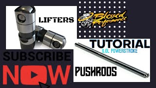 Blessed Performance 6.OL POWERSTROKE Push-Rods/Lifters TUTORIAL!