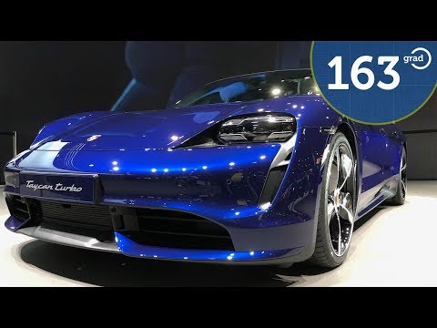 Porsche Taycan Turbo S - Erster Eindruck Innen, Aussen, Kofferraum - 2019 IAA Frankfurt