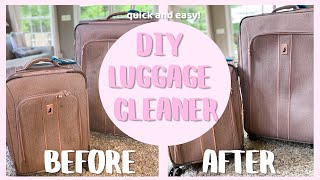 DIY Luggage Cleaner | Bye bye dirty cases!