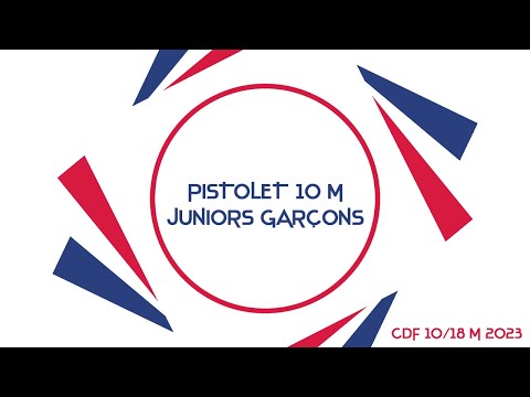 Finale Pistolet 10 m Juniors garçons - CdF 10/18m 2023