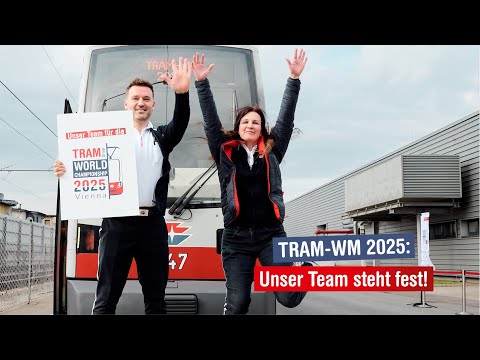 TRAM-WM 2025: Unser Team für Wien steht fest!