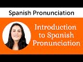 Introduction to Spanish Pronunciation 