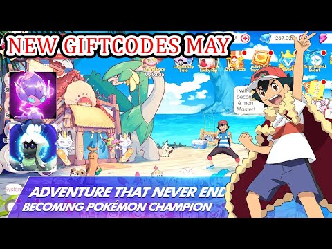 Master Ascend Origin New Giftcodes May - Pokemon RPG Android iOS | Master Trial Evolution Gift Codes